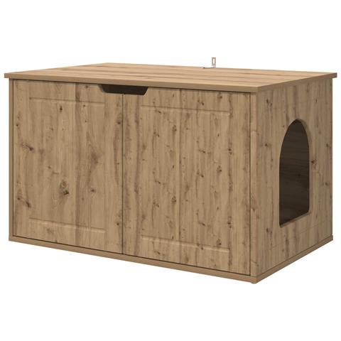 Casa per Gatti Rovere Artigianale 85 x 55 x 50,5 cm - Foto 1