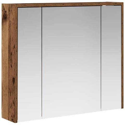 Mobiletto per specchio da bagno Legno vecchio - Foto 1