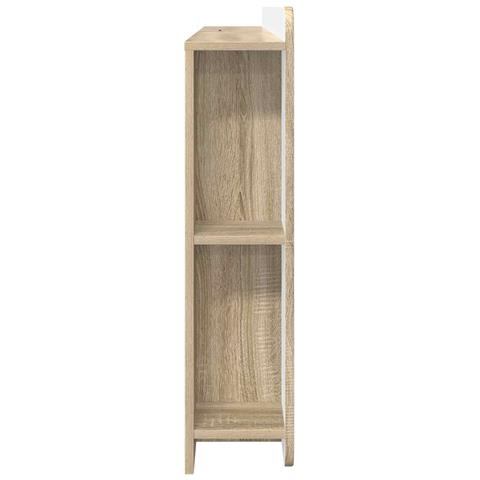 Testata del letto Rovere Sonoma Legno ingegnerizzato - Foto 8