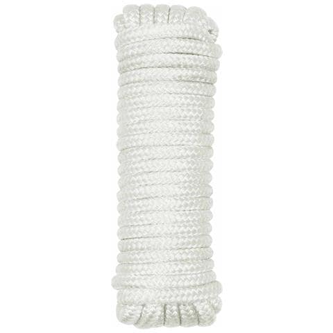 Corda da Barca 15 m 2 Bianco Poliestere - Foto 1