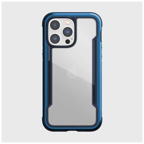 Raptic X-doria Shield Custodia Iphone 14 Pro Max Copertura Rinforzata Blu - Foto 2