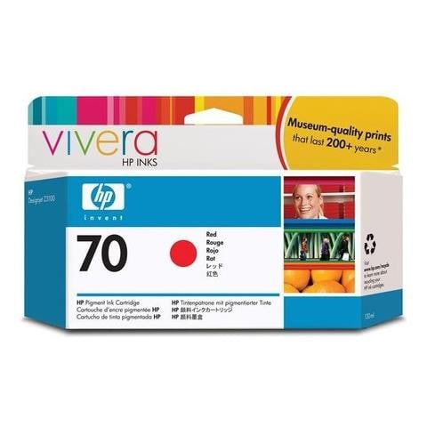 C9456a Cartuccia Ink Originale 70 Rosso per HP DesignJet Z3200 - Foto 5