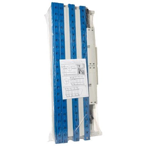 Staffe Aggiuntive in Acciaio 2 Ripiani Misura 125 x 35cm - Foto 1