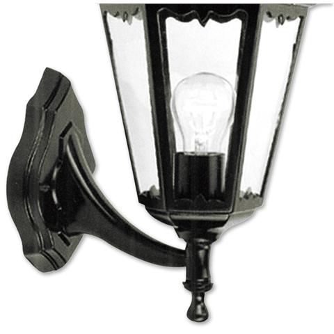 Lanterna da Parete in Alluminio Pressofuso e Lampada in Vetro - Foto 2