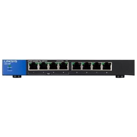 Switch LGS108P 8 Porte Gigabit Ethernet Non Gestito - Foto 4