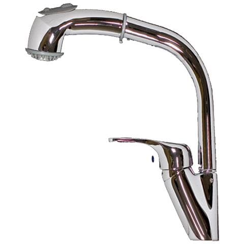 Miscelatore per lavello rubinetto da cucina finitura cromo mod Colorado - Foto 1