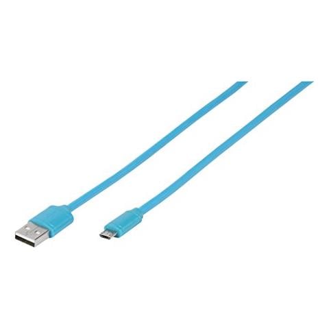 Cavo Usb Micro 1 Mt, Verde - Foto 1