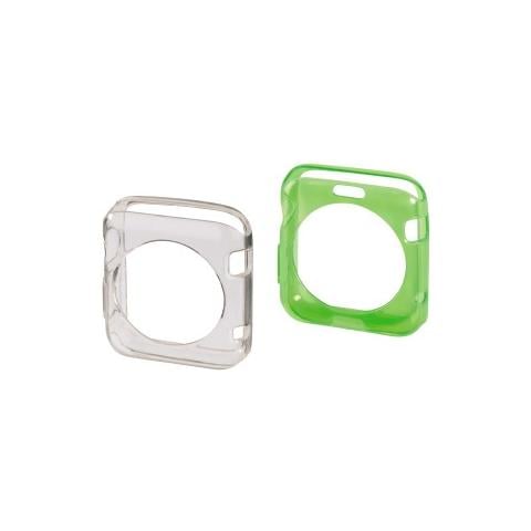 Cover protettiva per Apple Watch da 42mm - Trasparente / Verde - Foto 5