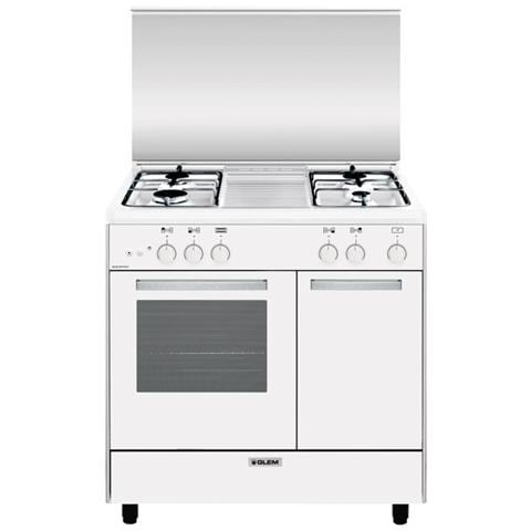 Cucina Gas AR854GX 4 Fuochi Gas Forno Gas Classe A Dimensioni 80x50 Colore Bianco Serie Alpha - Foto 6