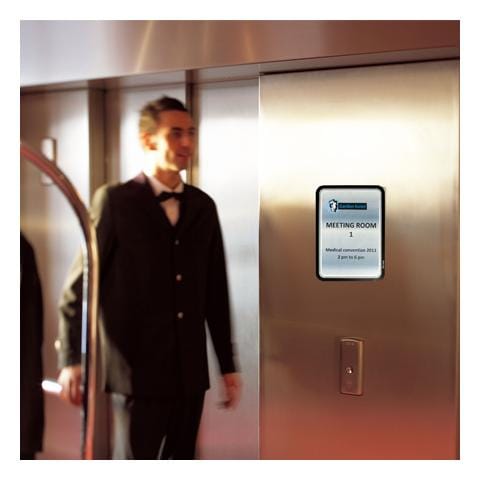 conf. 2 Cornice adesiva Magneto A4 argento 194950 - Foto 3