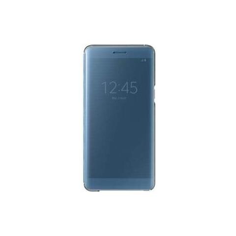 Clear View Flip Cover Custodia per Galaxy Note 7 - Blu - Foto 4