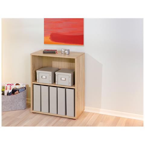 Libreria "nicchia Parini" Due Livelli / Rovere - Foto 1