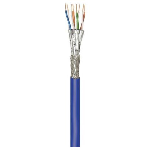 Matassa S / ftp Cavo Cat. 7a+ Rame 500m Rigido Pimf Blu - Foto 3