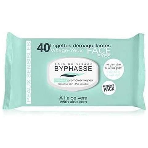 Makeup Remover Wipes Aloe Vera Sensitive Skin 40u - Straccante - Foto 1