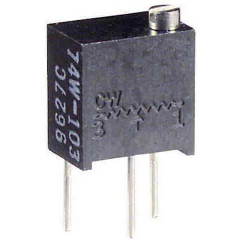 Trimmer Multigiro 12 Giri Lineare 0.25 W 1 K? 4320 ° 1 Pz. - Foto 1