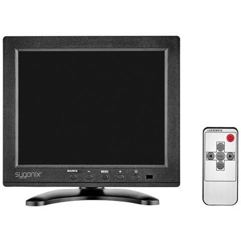 Monitor Lcd Per Videosorveglianza 20.3 Cm 8 Pollici Classe Energetica: A++ (a++ - E) 1024 X 768 Pixel - Foto 1
