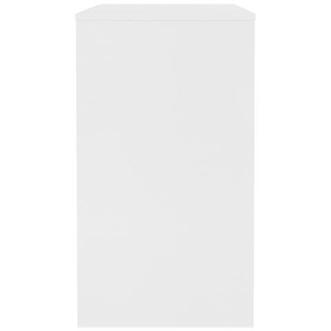 Scrivania Bianca 90x40x72 cm in Legno Multistrato - Foto 2