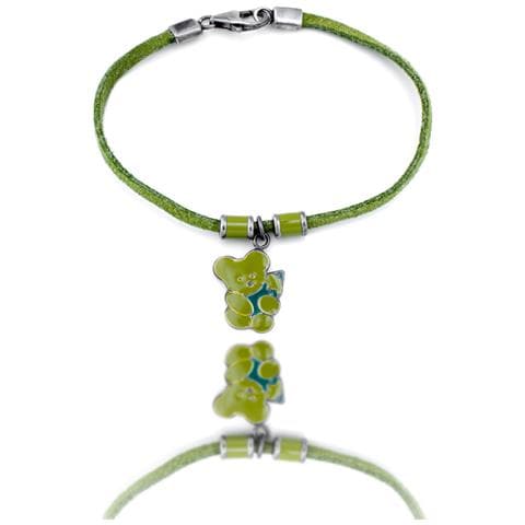 Gioielli 95022p16. Per Polso, Colore Verde Argento. Donna. - In ordine - Foto 4