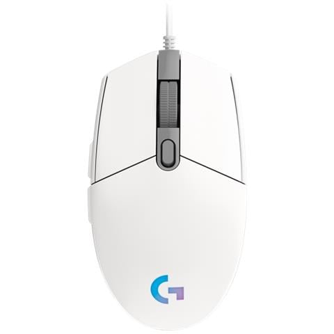 Mouse G G102 Lightsync 6 Tasti 8000 DPI Colore Bianco - Foto 2