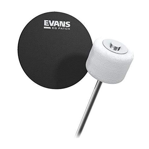 Patch Per Grancassa - Protezione Teste E Miglioramento Suono Per Batteristi (Nero, Singolo) - Foto 13