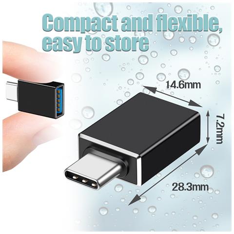 Adattatore Super Veloce Da Usb-c A Usb 3.0 Nero - Foto 11