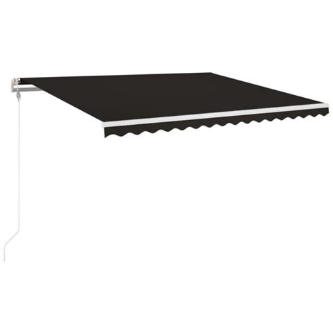 Tenda da Sole Retrattile Automatica 400x350 cm Antracite - Foto 1