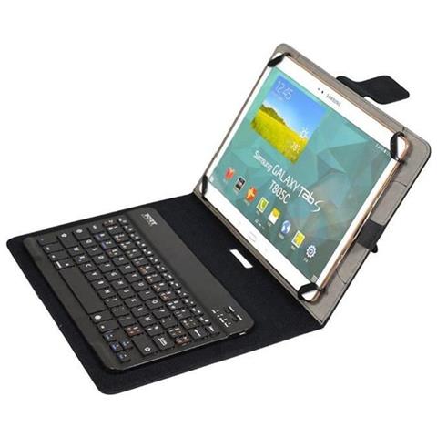 Muskoka, Foglio, Nero, PU pelle, Universale, Antipolvere, Antigraffio, AZERTY - Foto 1