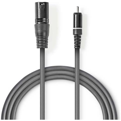 COTH15205GY30 cavo audio 3 m XLR (3-pin) RCA Grigio - Foto 1