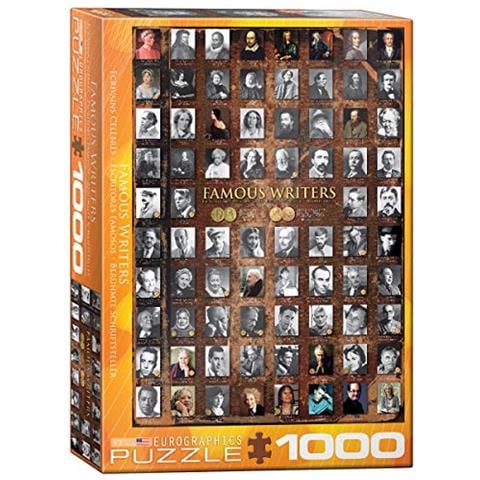 Famosi Scrittori Puzzle Da 1000 Pezzi (6000-0249) - Foto 1