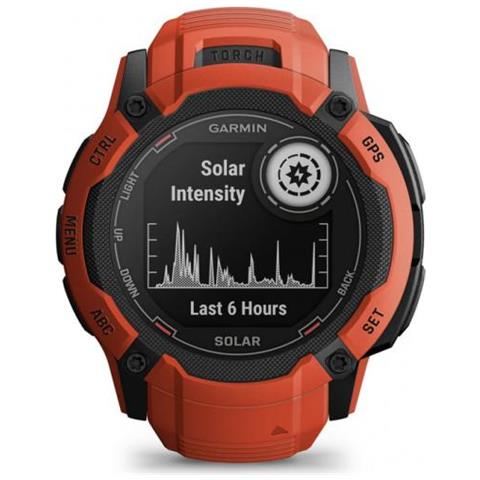 Instinct 2x Solar 2,79 Cm (1.1"") Mip 50 Mm Rosso Gps (satellitare) - Foto 2