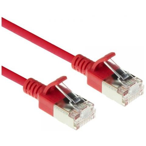 Dc7530 Cavo Di Rete Rosso 0,15 M Cat6a U /ftp (stp) - Foto 1