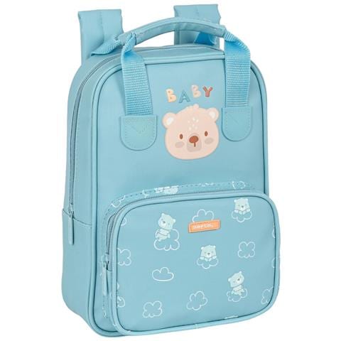 Zaino Scuola Safta Baby Bear 20 X 28 X 8 Cm Azzurro - Foto 1