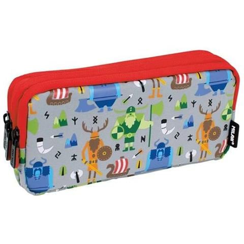 Astuccio Scuola Milan Vikings 20 X 11 X 6,5 Cm - Foto 1
