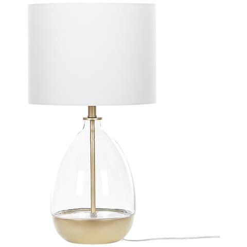 Lampada Da Tavolo Okari Vetro Bianco - Foto 7