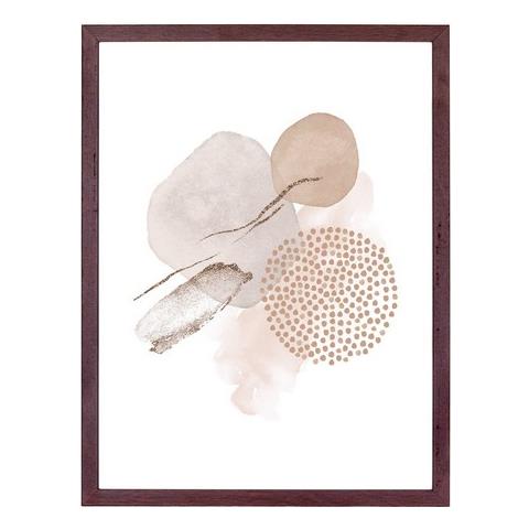 Set 3 Quadri Aspen - Bianco - Mdf - 40x30x1,5 Cm - Foto 4