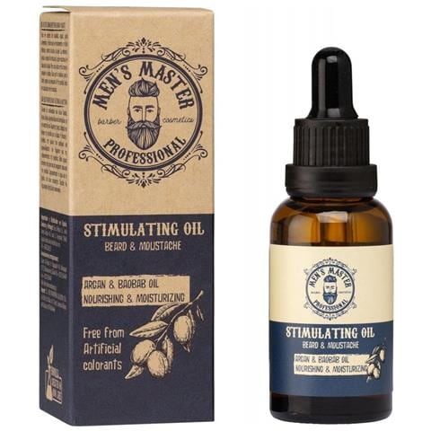 Olio Stimolante Per Barba E Baffi ""men's Master"" 30ml - Foto 1