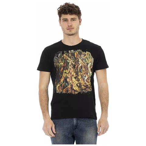 Maglietta In Cotone Nero - L - Foto 1