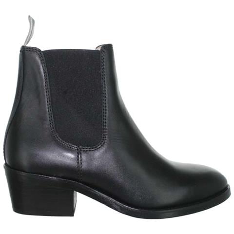 Stivali Slip-on Da Donna In Pelle Nera 38 - Foto 1