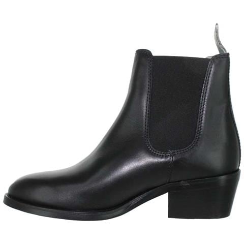 Stivali Slip-on Da Donna In Pelle Nera 38 - Foto 2
