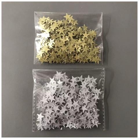 Cornetti, 30 Pezzi Lettere E 100 Pezzi Stelle Black - Foto 2