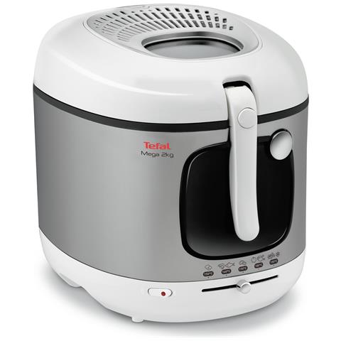 FR4800 Singolo Indipendente 2100 W Friggitrice Acciaio inox, Bianco - Foto 1