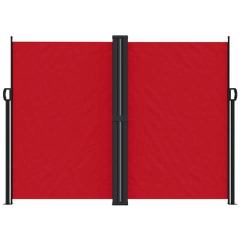 Tenda Da Sole Laterale Retrattile Rossa 180x1000 Cm - Foto 3