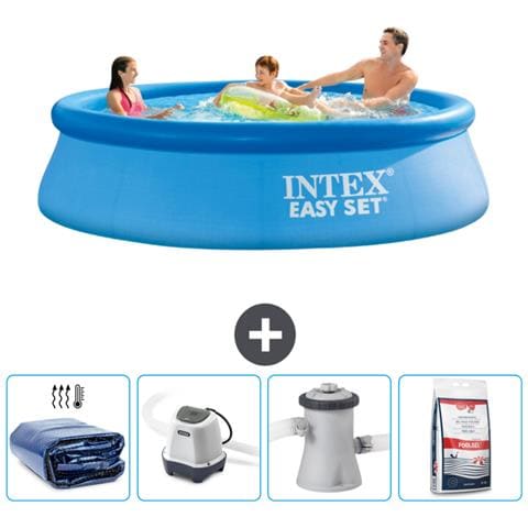 Piscina Fuori Terra - In Giro - 305x305x76 Cm - Blu - Include Accessori Coordinati Cb54 - Foto 1