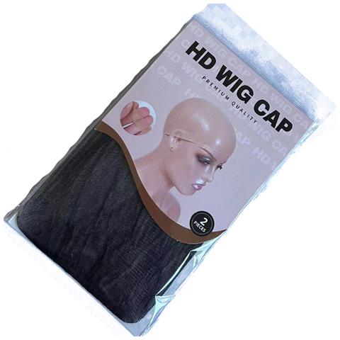 Cuffia Elastica Per Parrucche, Cuffia Per Parrucca In Pizzo Hd Black - Foto 2