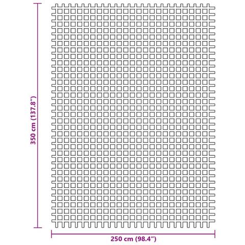 Tappeto da Tenda Blu 3,5x2,5 m - Foto 7