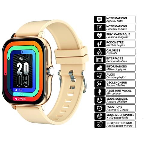 Orologio Connesso Con Chiamata Multisport Display Da 1,69"" Ip67 Balneo - Foto 2
