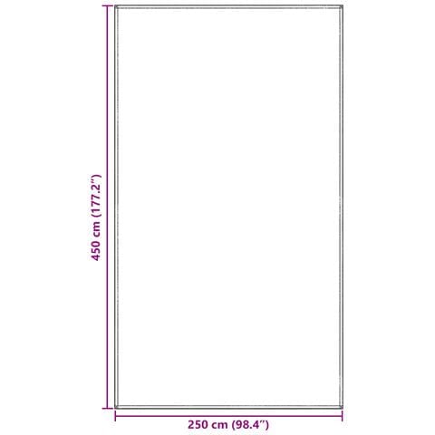 Accessorio per tende Blu-grigio Poliestere 250 x 450 cm Portatile - Foto 8