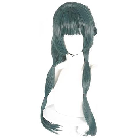Parrucca Cosplay Verde - Capelli Anime Termoresistenti Con Vestibilità Regolabile - Foto 1