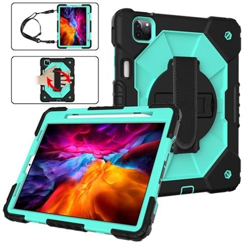 Custodia Per Ipad Pro 11 Con Supporto E Tracolla Verde - Foto 1