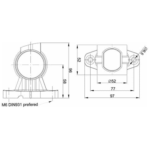 Luce Di Ingombro Dx A Led 12-36v Con Luce Anteriore - Laterale - Posteriore - Foto 2